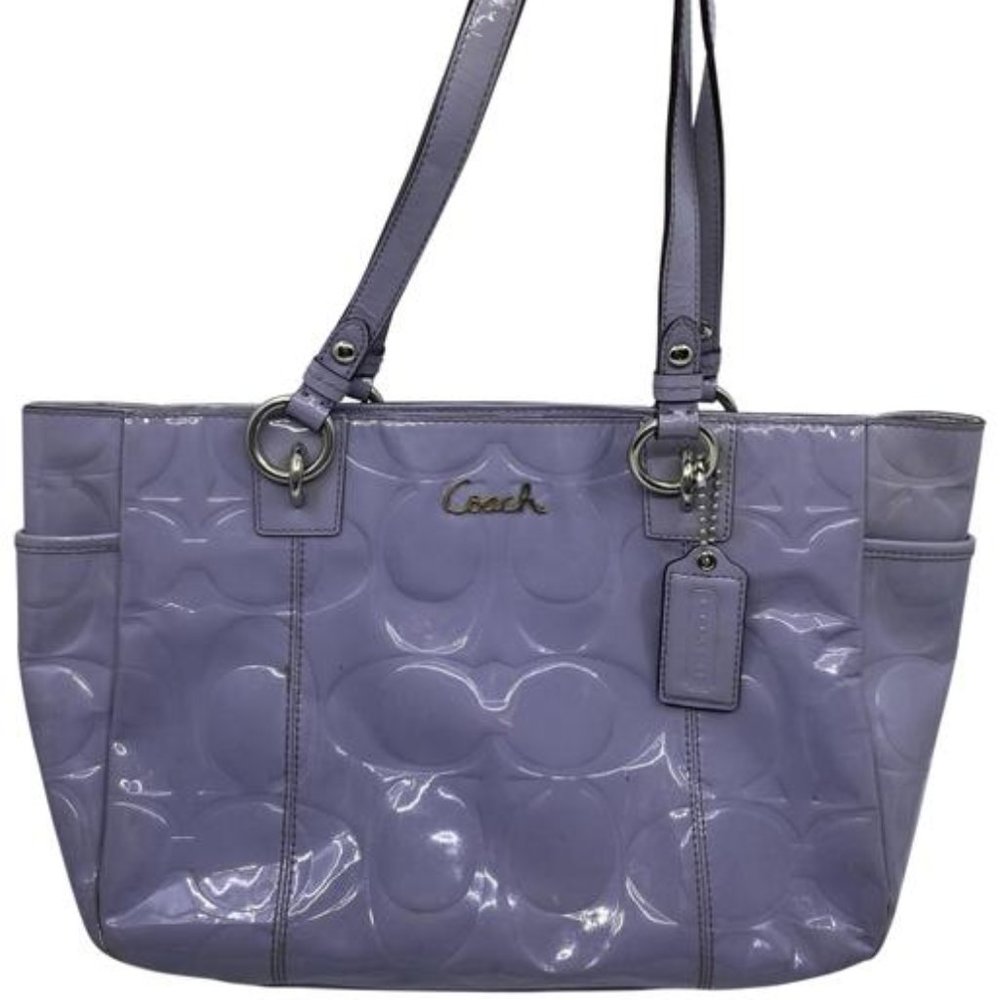 Coach Purple Shoulder Bag